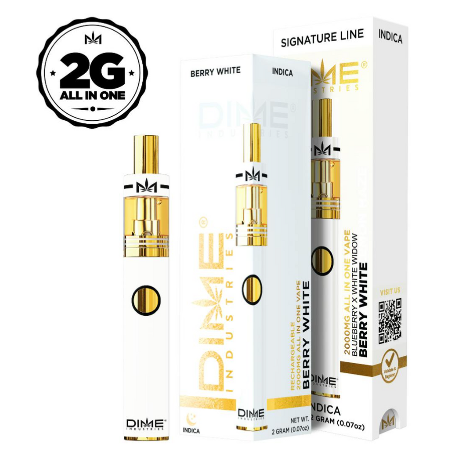 Berry White Signature Line Disposable 2G (Dime Industries)