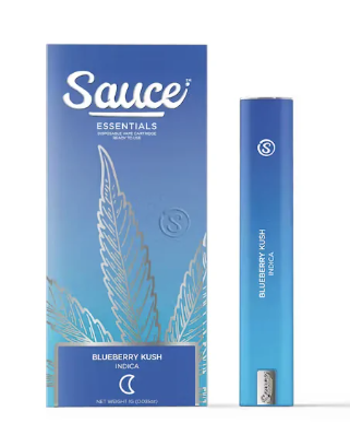 Blueberry Kush Live Resin All in One Disposable 1.5g (Sauce Essentials)