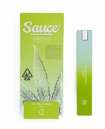 Ice Cream Mintz Live Resin All in One Disposable 1.5g (Sauce Essentials)