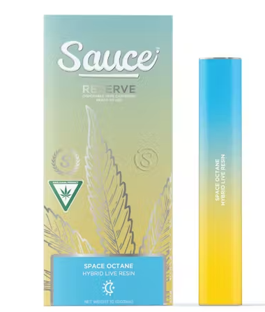 Space Octane Live Resin All in One Disposable 1.5g (Sauce Essentials)
