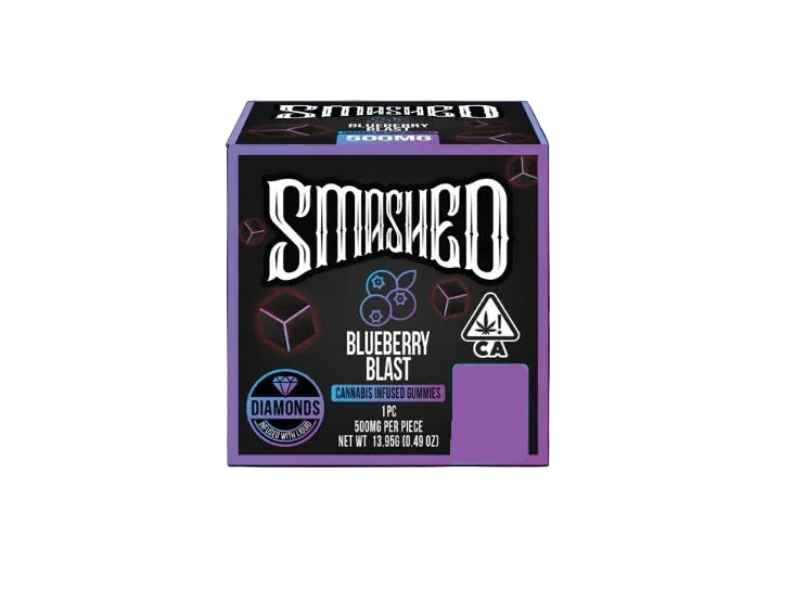 Blueberry Blast Liquid Diamonds Gummies (SMASHED)