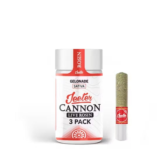 Gelonade Jeeter Cannon Live Rosin 3pk (Jeeter)