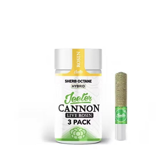 Sherb Octane Jeeter Cannon Live Rosin 3pk (Jeeter)