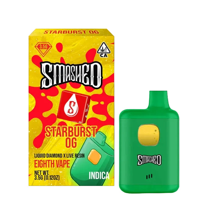 Starburst OG Liquid Diamond x Live Resin Disposable 3.5g (Smashed)