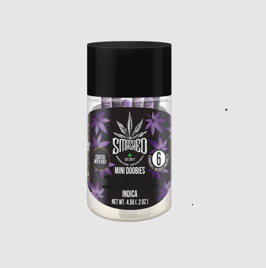 CHURRO ICE CREAM MINI DOOBIES 6PK PREROLLS 5.6G (SMASHED)