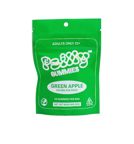 Green Apple Mushroom Gummies 4g (Psilly)