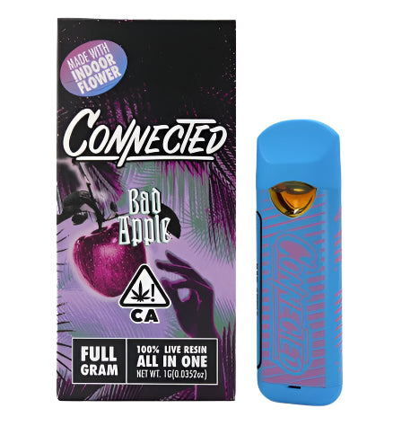 Bad Apple Live Resin Disposable Vape 1G (Connected Cannabis Co.)