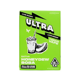 Honeydew Boba Live Rosin/Resin Blend All In One Vape 1g (Ultra)