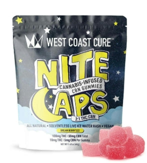 Dream Berry'zzz 2:1 Solventless Gummies 10pk (West Coast Cure)