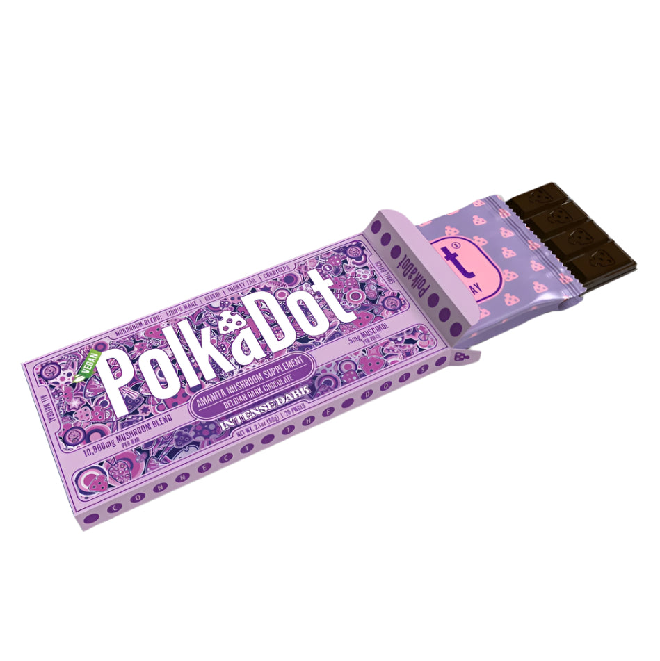 Intense Dark Chocolate 4g (POLKADOT)