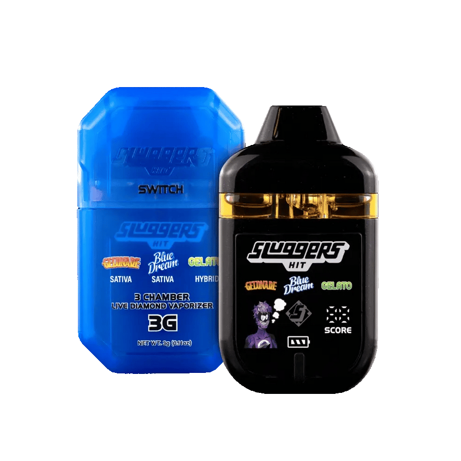 Blue Dream x Gelonade x Gelato Switch Chamber Disposable Vape 3g (Sluggers Hit)