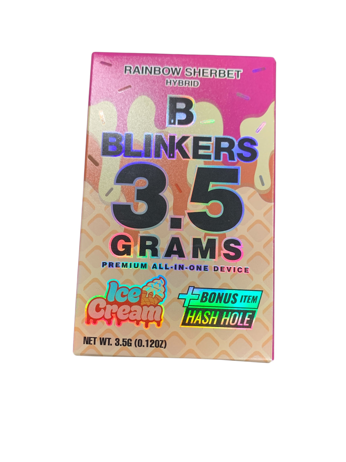 Rainbow Sherbert All in One Disposable (+Free Hash Hole) 3.5G (Blinkers)
