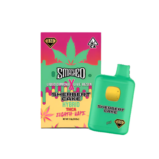 Sherbet Cake Liquid Diamond x Live Resin Disposable 3.5g (Smashed)