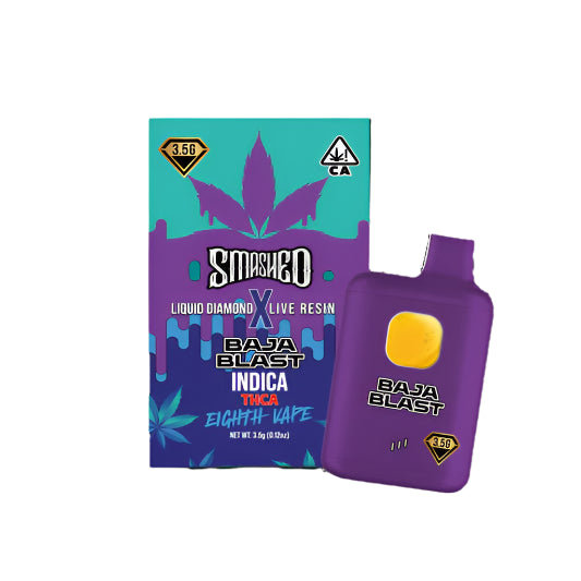 Baja Blast Liquid Diamond x Live Resin Disposable 3.5g (Smashed)