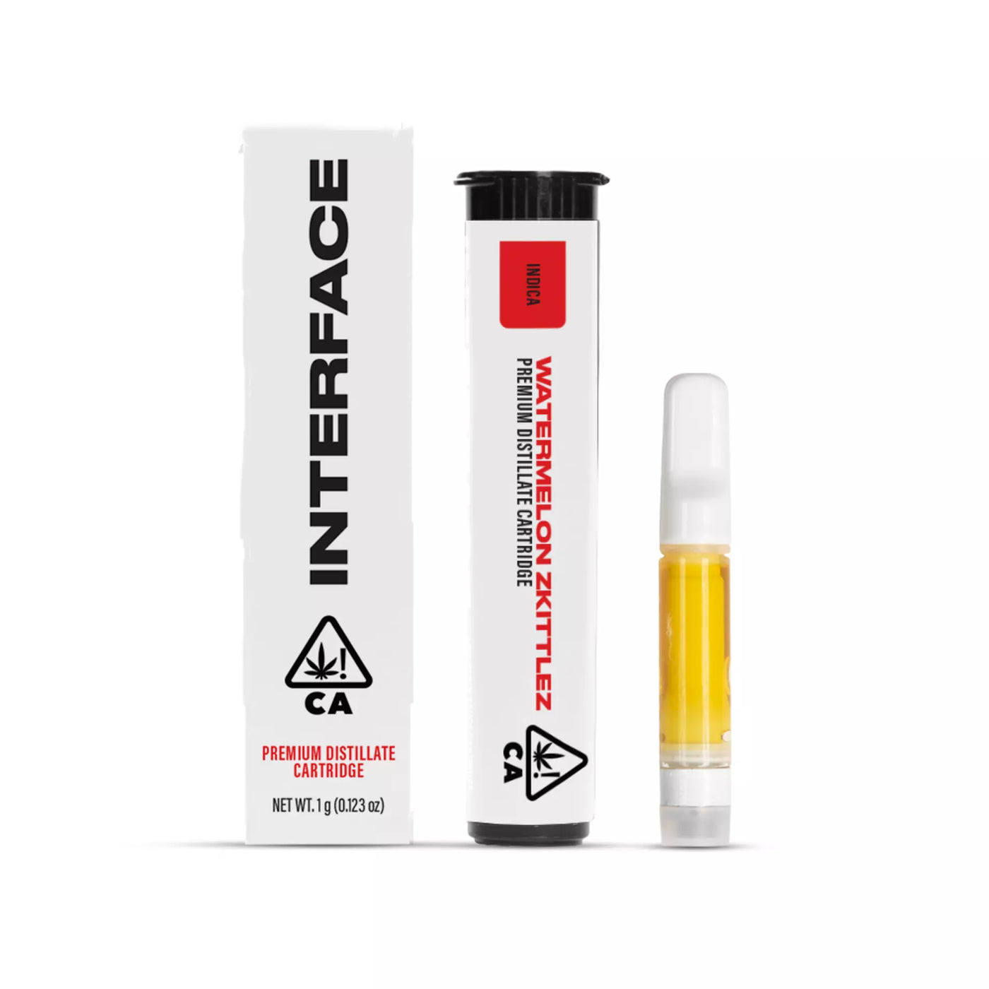 Watermelon Skittlez Premium Distillate Cartridge 1g (INTERFACE)