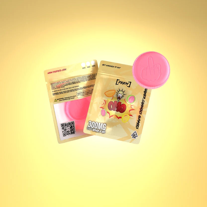 OMG Grab N Go Single 1pc 300mg THC (FKEM EDIBLES)
