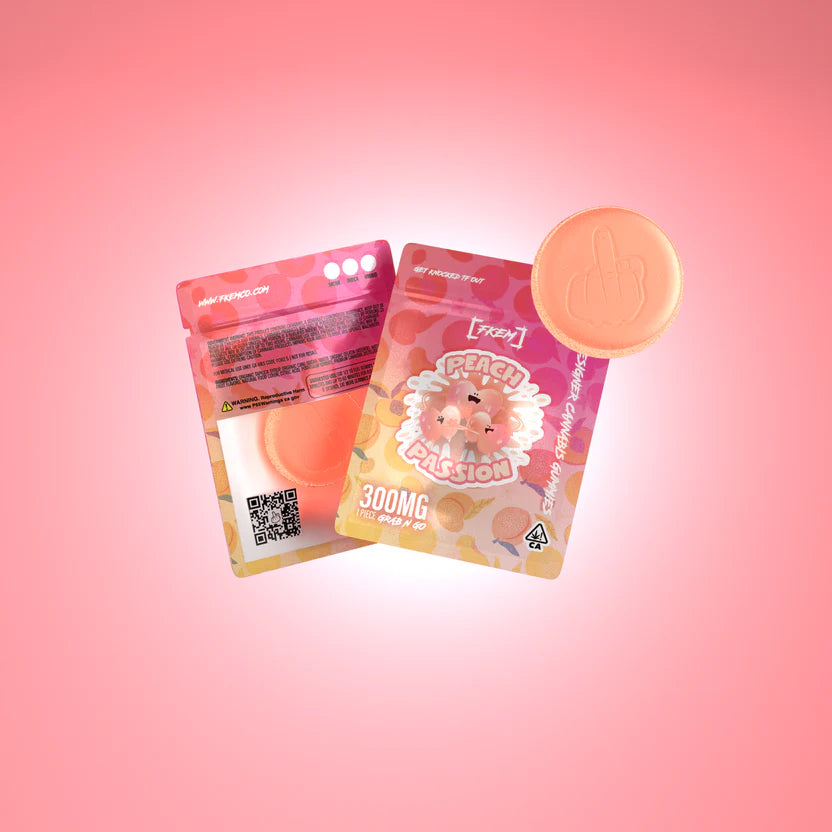 Peach Passion Grab N Go Single 1pc 300mg THC (FKEM EDIBLES)