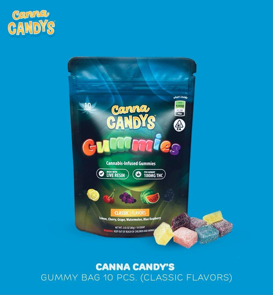 Fruity Flavor Gummies (Canna Candys)