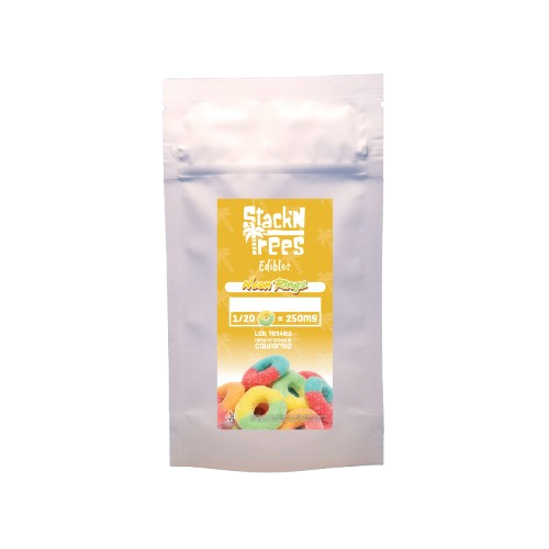 Neon Rings Cannabis Infused Gummies 2400mg THC (Stack n Trees)