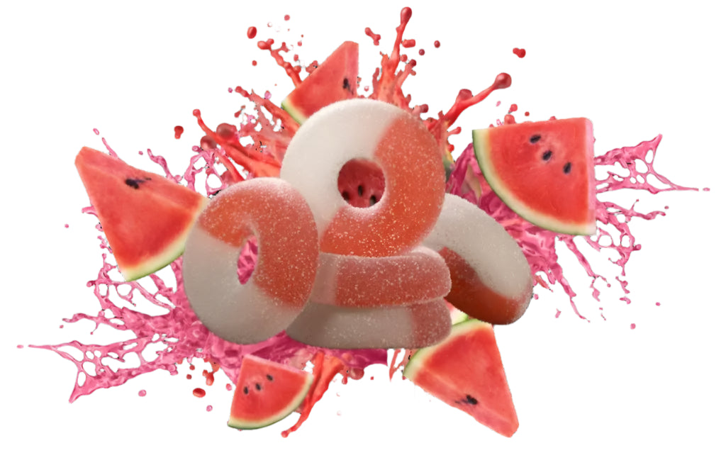 Watermelon Live Resin Sour Rings 1000mg THC (FLAV)